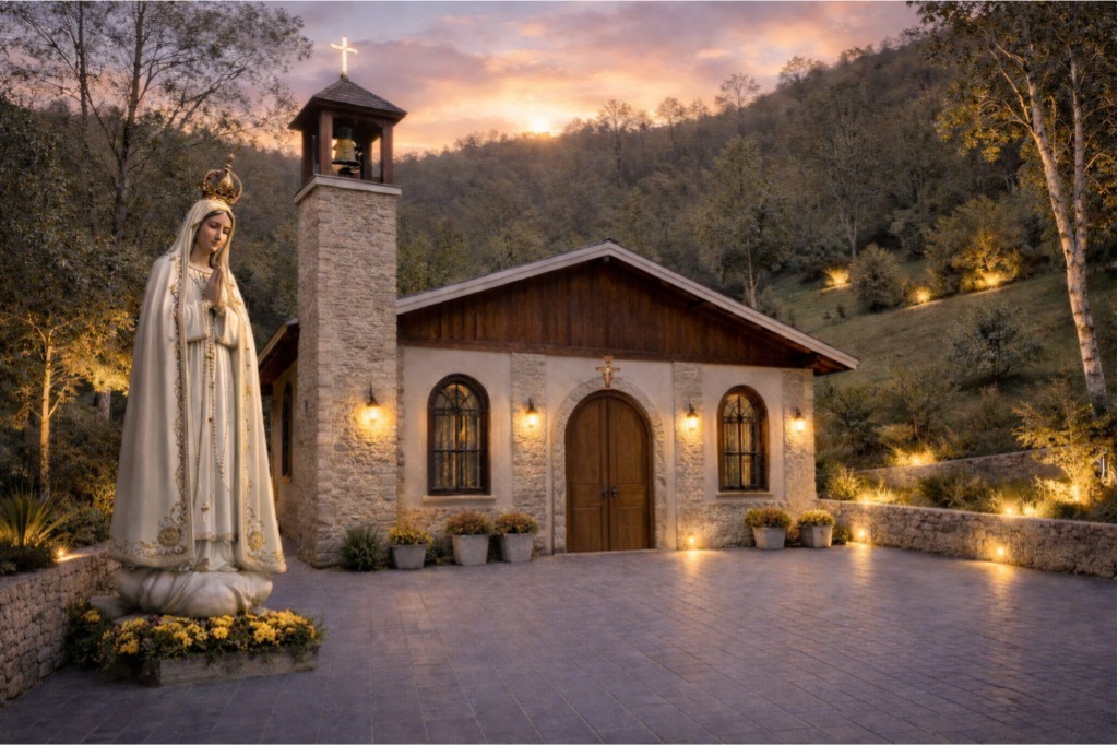 Projeto externo da Capela